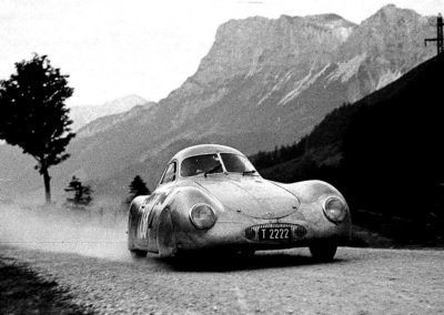 1950 International Austrian Alpine Road Race June 24 & 25, Otto Mathé au volant de la Type 64