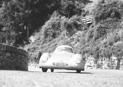 1950 International Austrian Alpine Road Race June 24 & 25, Otto Mathé en pleine action
