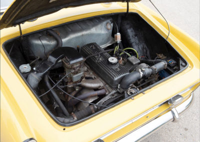 1963 Willys Interlagos Coupé vue moteur - The Saragga Collection