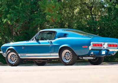 1968 Shelby GT 500 KR le KR pour King of the Road.