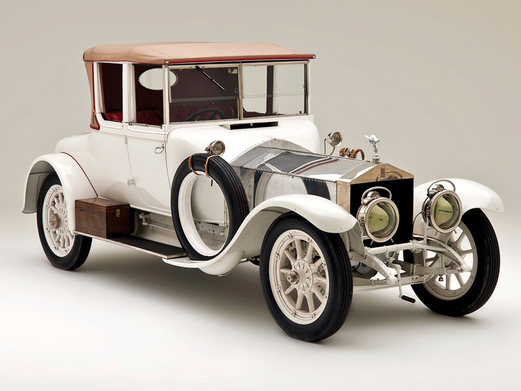 1911 Rolls-Royce 4050 HP Silver Ghost Drophead Coupé - Sold for $385 000.