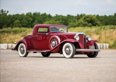 1931 Marmon Sixteen Coupé by LeBaron - Sold for $550 000.