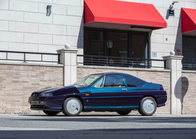 1991 Autech Zagato Stelvio AZ1 vue latérale côté gauche.
