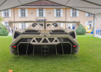 2014 Lamborghini Veneno vue de la partie arrière