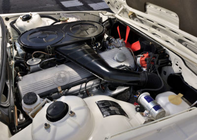 BMW 530 MLE après restauration vue du moteur 3.0 L.