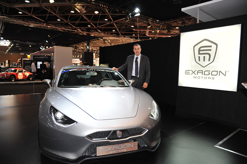 Furtive e-GT avec Luc Marchetti, président D'EXAGON Motors.