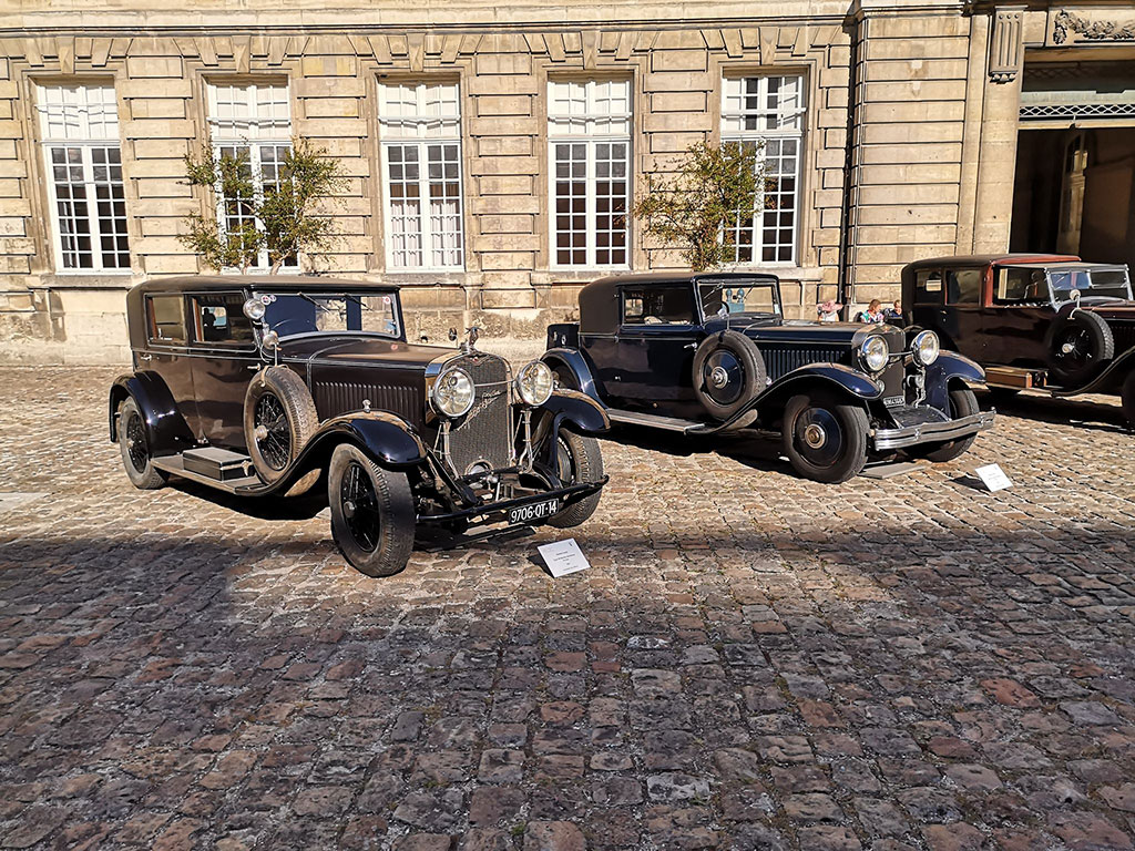 Une grande variété d'Hispano-Suiza pour cette Journée du Patrimoine.