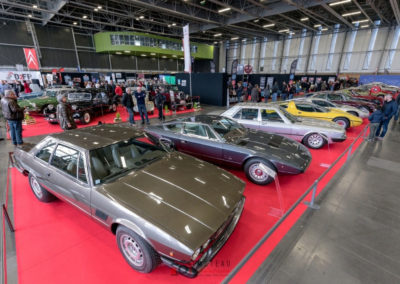 Une magnifique lignée de différentes Maserati à Historic Auto.