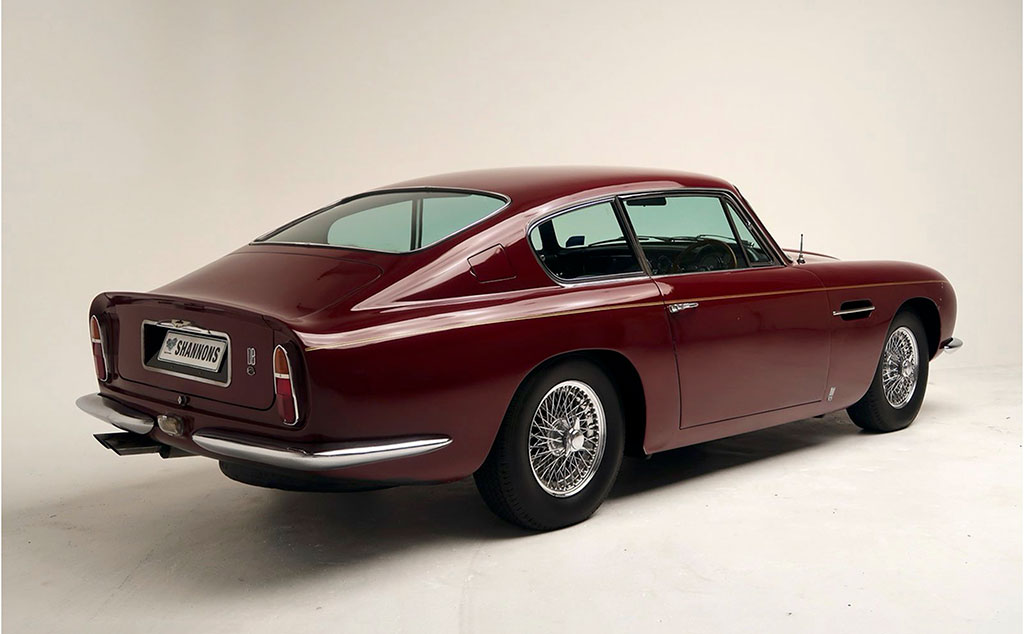 1968 Aston Martin DB6 Coupé vue trois quarts arrière droit estimation AUD 440,000-480,000. 1968 Aston Martin DB6 Coupé vue trois quarts arrière droit estimation AUD 440,000-480,000.
