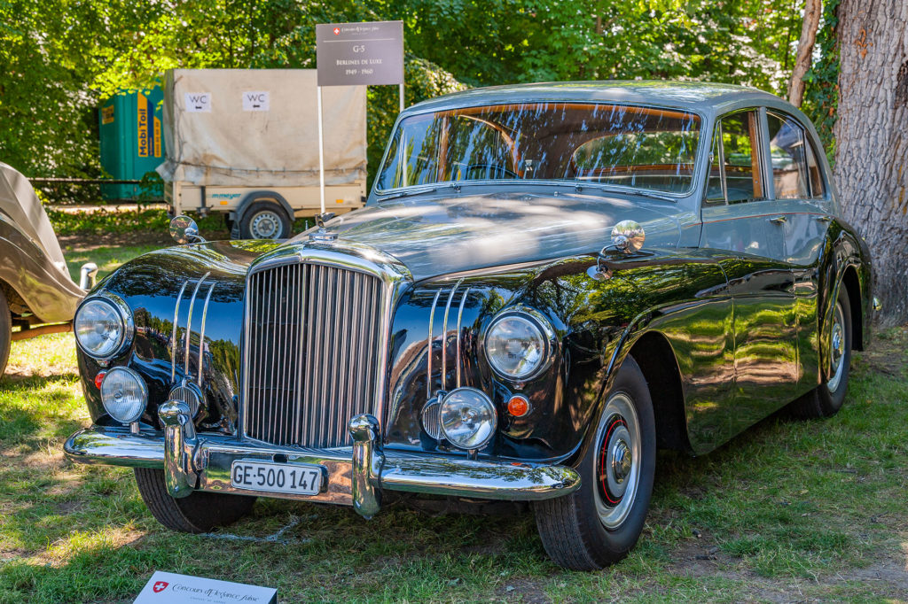 Bentley Type R Freestone et Weeb au Concours d'Élégance Suisse 2018 Bentley Type R Freestone et Weeb au Concours d'Élégance Suisse 2018