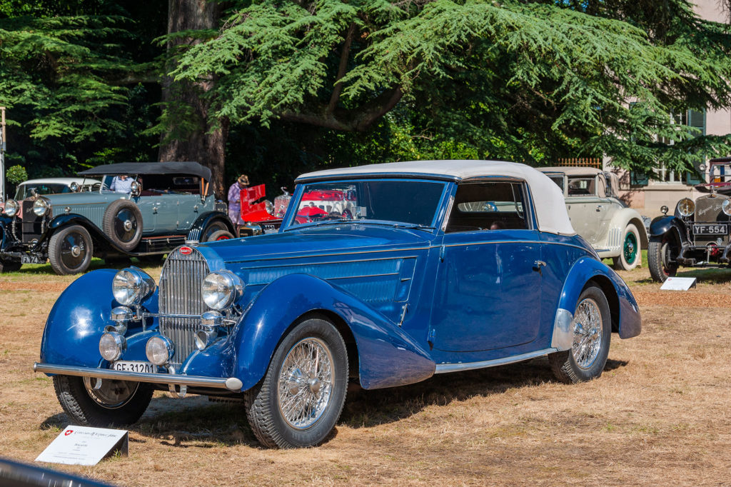 Bugatti T57 Graber au Concours d'Élégance Suisse 2017 Bugatti T57 Graber au Concours d'Élégance Suisse 2017