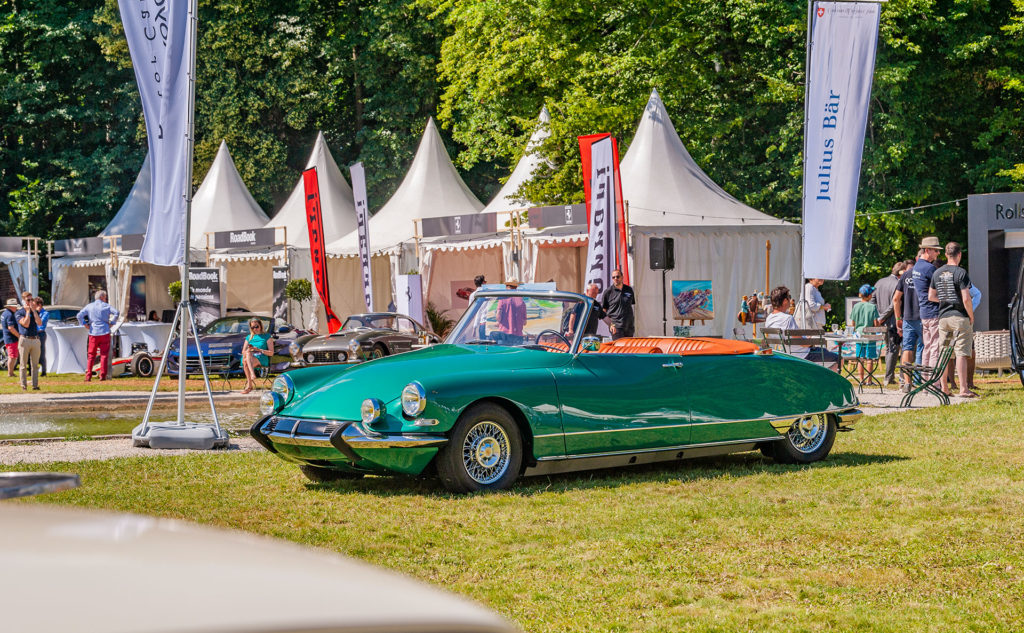 Citroen DS 21 Chapron Palm Beach au Concours d'Élégance Suisse 2018 Citroen DS 21 Chapron Palm Beach au Concours d'Élégance Suisse 2018