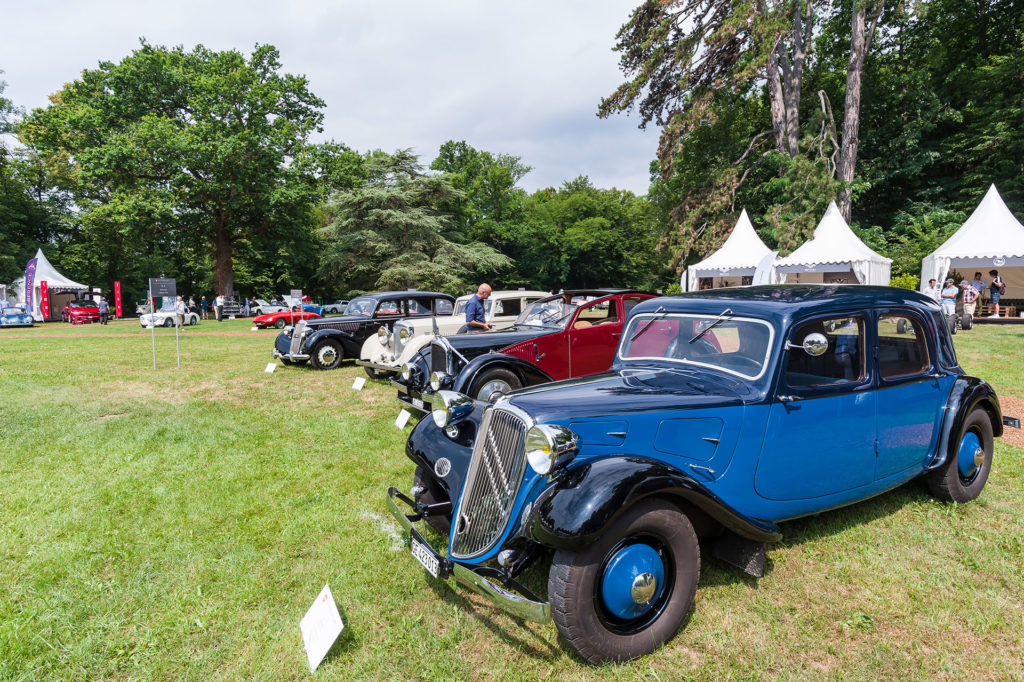 Citroën Traction Avant au Concours d'Élégance Suisse 2017 Citroën Traction Avant au Concours d'Élégance Suisse 2017