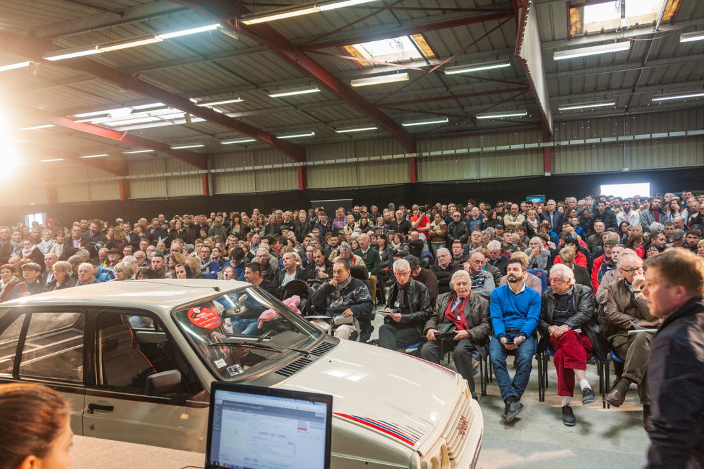 La vente aux enchères Leclere Motorcars lors de l'édition 2018 d'Avignon Motor Festival.