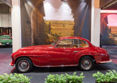 1949 Ferrari 166 Inter Coupé vue latérale côté gauche.