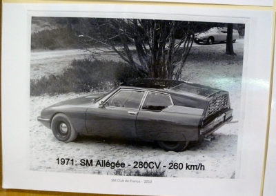 1971 Citroën SM Allégée 280 chevaux