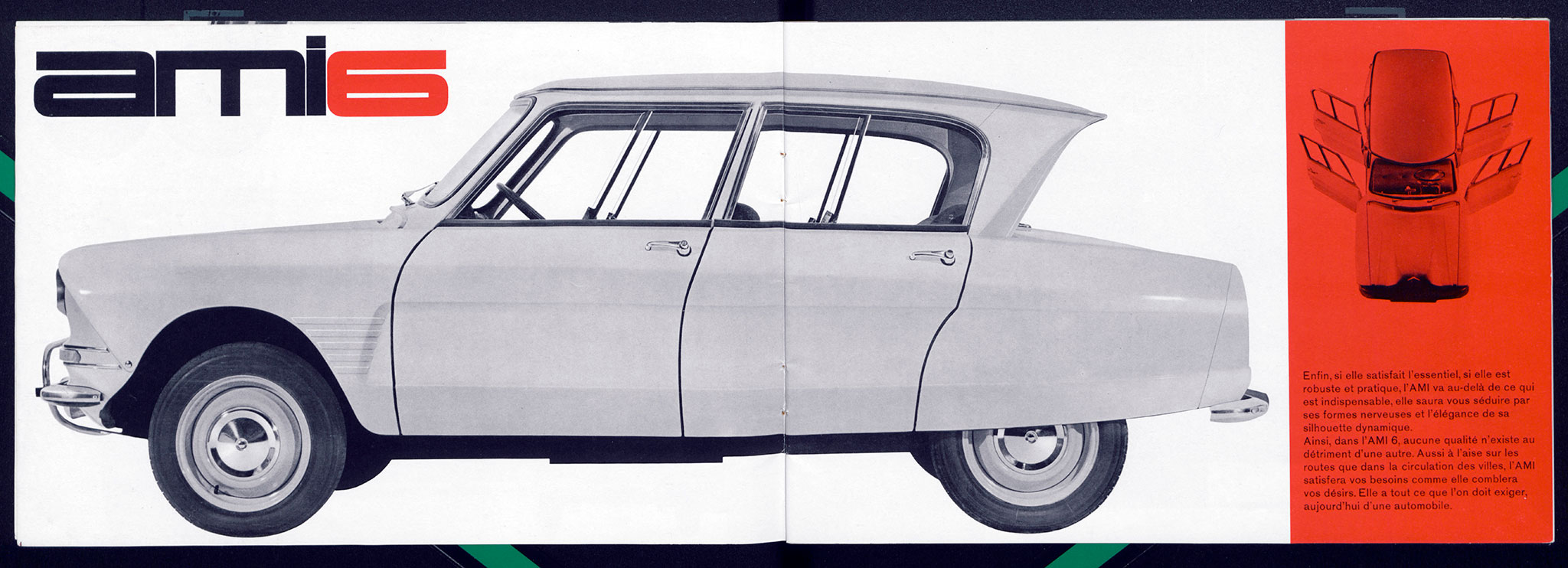 Bâche pour Citroën Ami 6 berline (1961-1969)