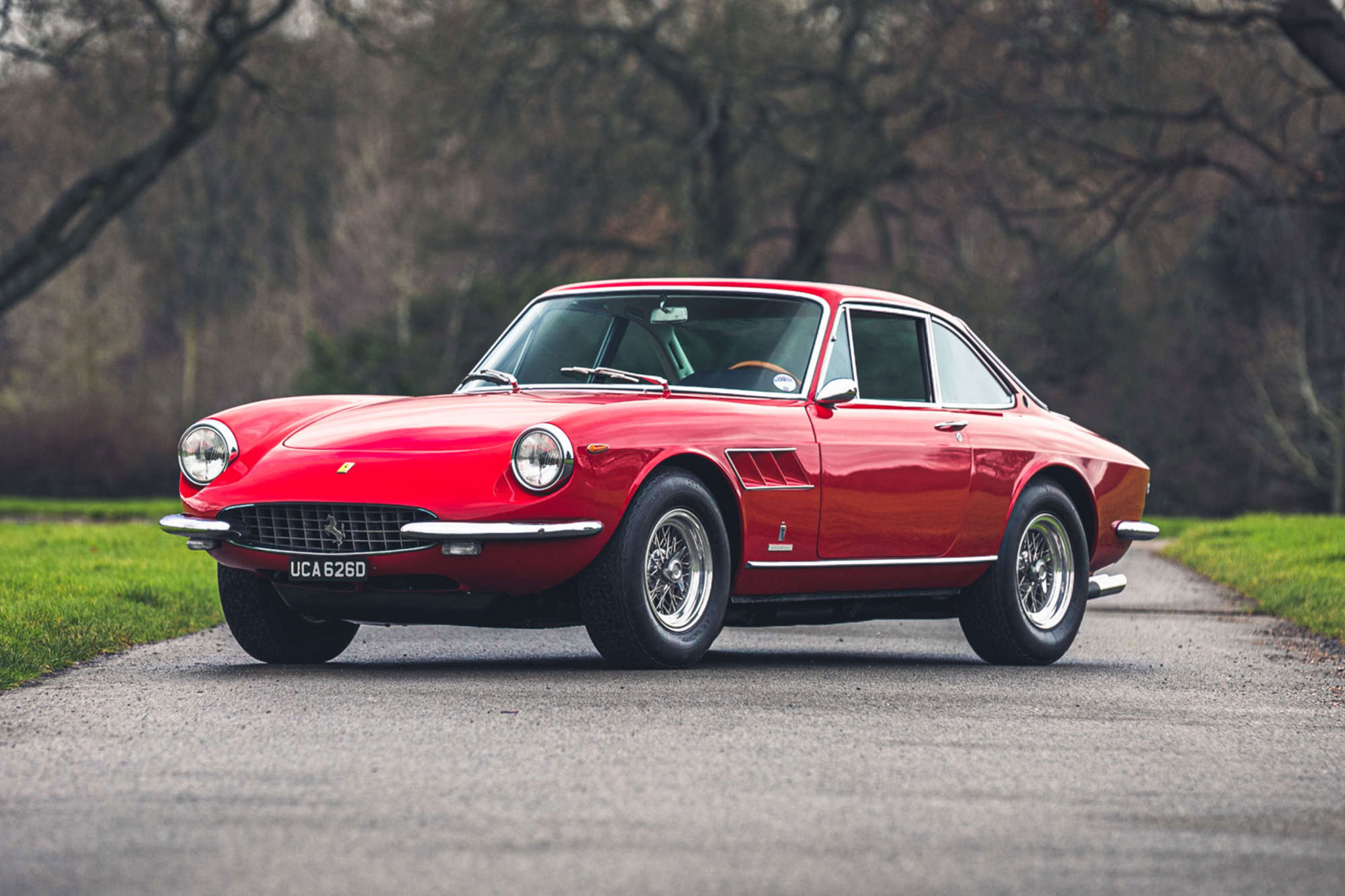 1968 Ferrari 330 GTC - £331,875 - Silverstone Auction mars 2021.