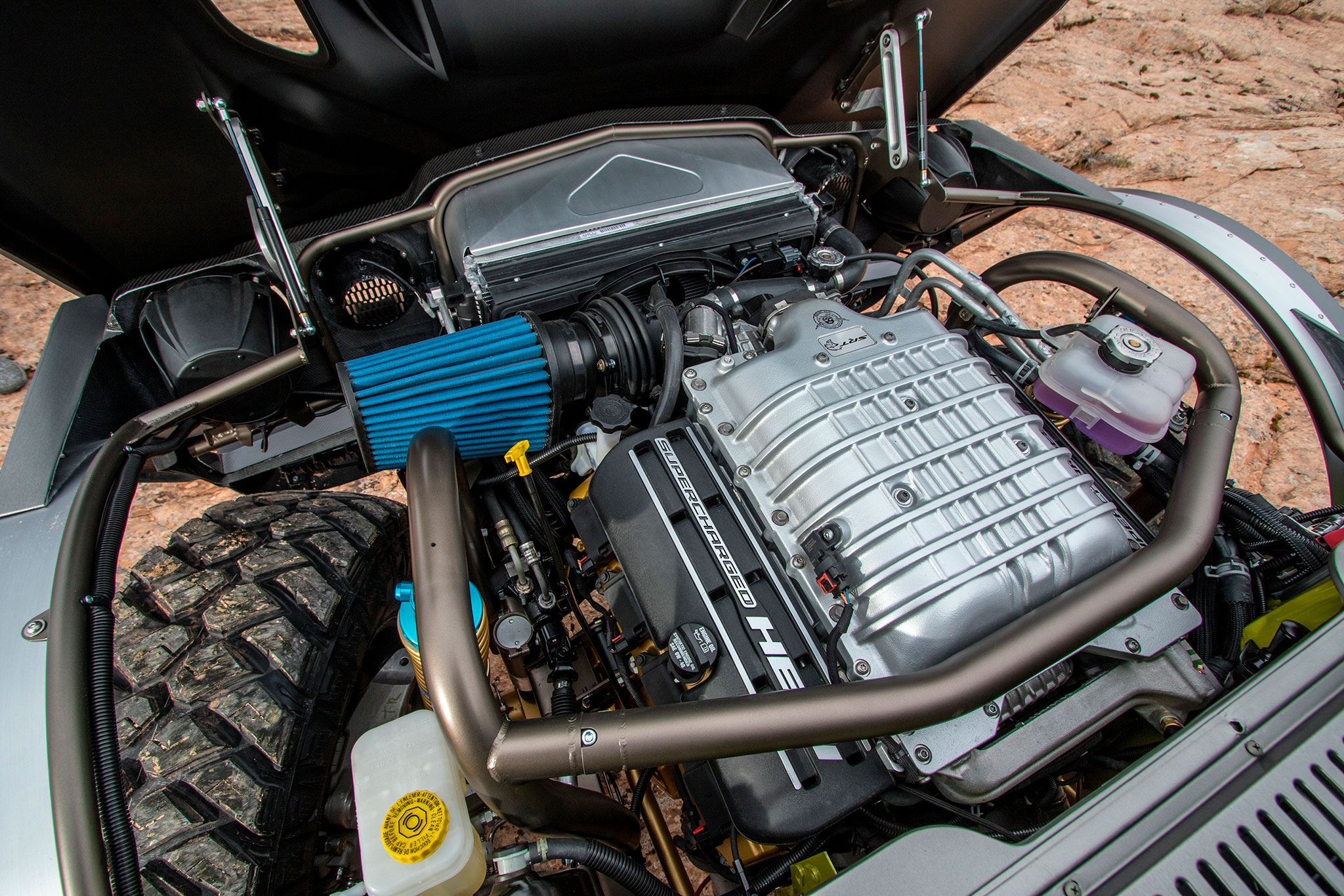 2019 Jeep Five-Quarter un puissant moteur HEMI 6.2-Litre - Moab Easter Jeep Safari.