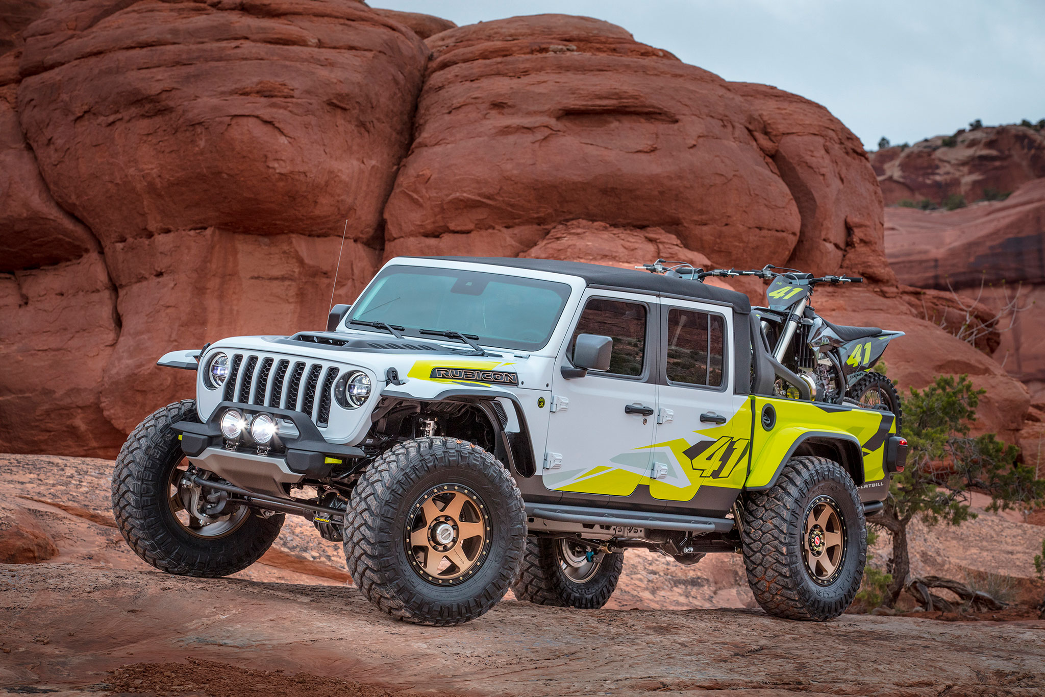 2019 Jeep Gladiator Flabill pour les passionnés de motocross - Moab Easter Jeep Safari.