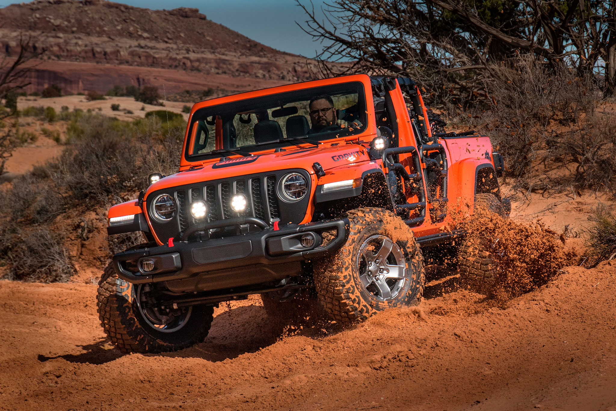 2019 Jeep Gladiator Gravity conçu pour les terrains difficiles - Moab Easter Jeep Safari.