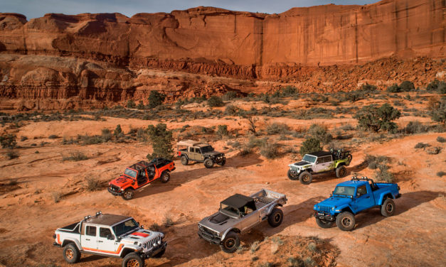 Rendez-vous annuel pour le 53e Moab Easter Jeep Safari