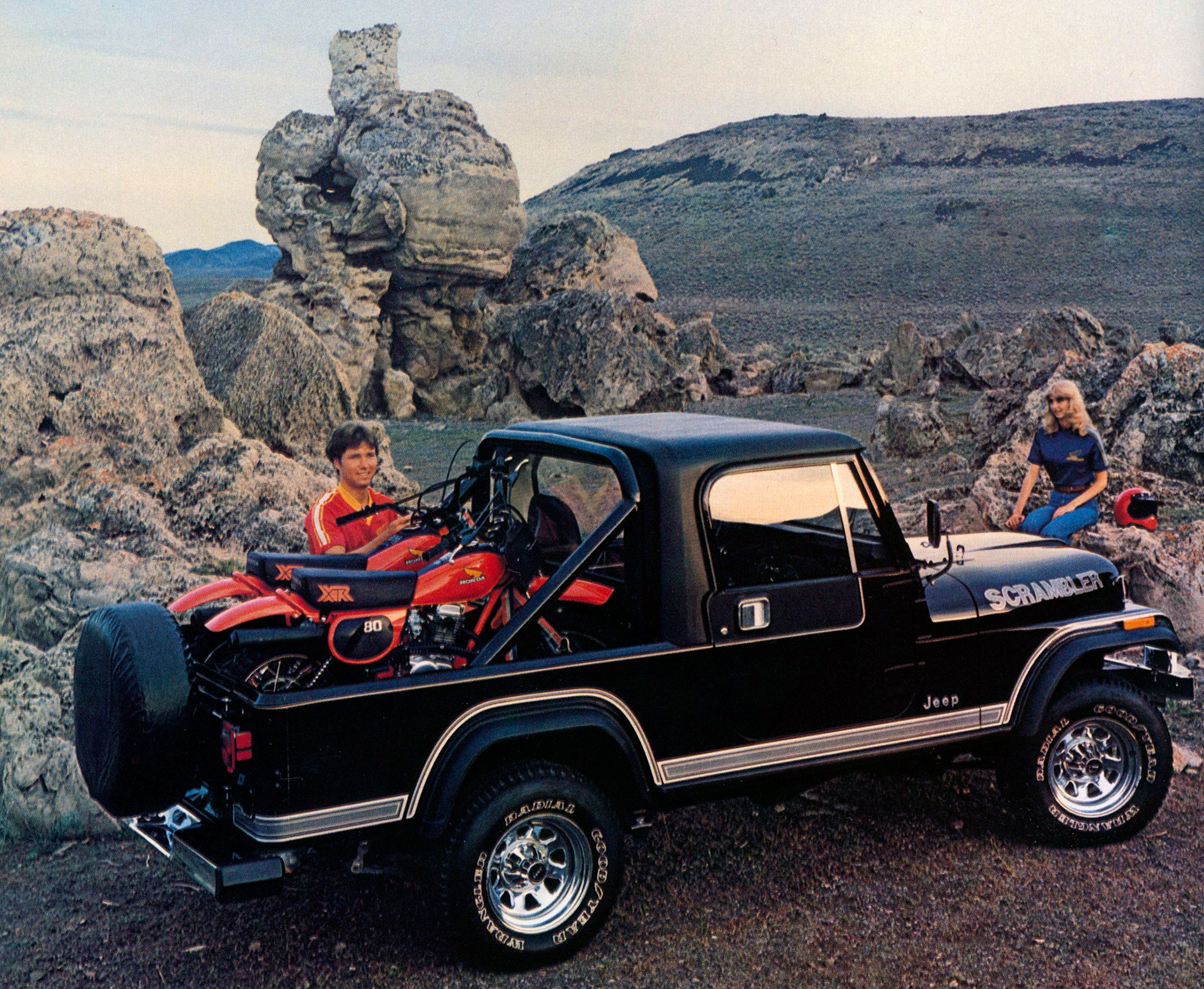 1981 Jeep Scrambler CJ-8 prêt pour de nouvelles aventures.