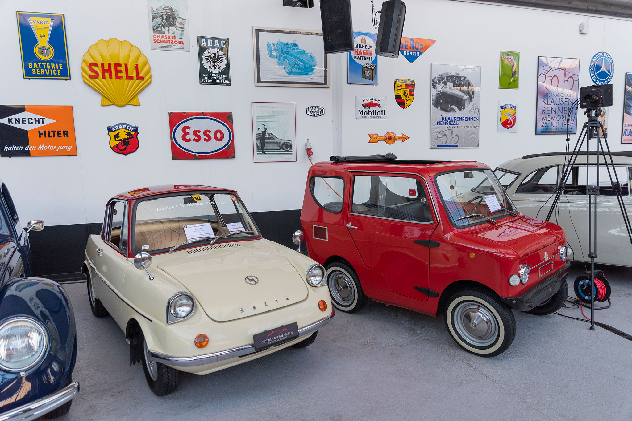 1964 Mazda R360 CHF 33'600 - 1975 Fiat Baldi CHF 13'440 - Oldtimer Galerie Toffen octobre 2021