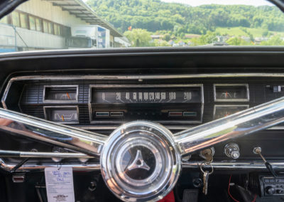 1967 Dodge Coronet R:T 440 - Compteur de vitesse linéaire en kilomètres - Enchères au Swiss Classic World.