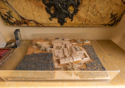 Maquette du domaine de la Citadelle où se situe le Musée du Tire-Bouchon.