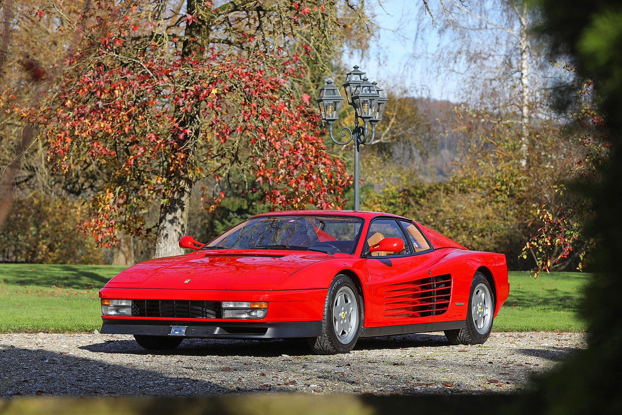 1991 Ferrari Testarossa deux propriétaires et 25 700 kilomètre.