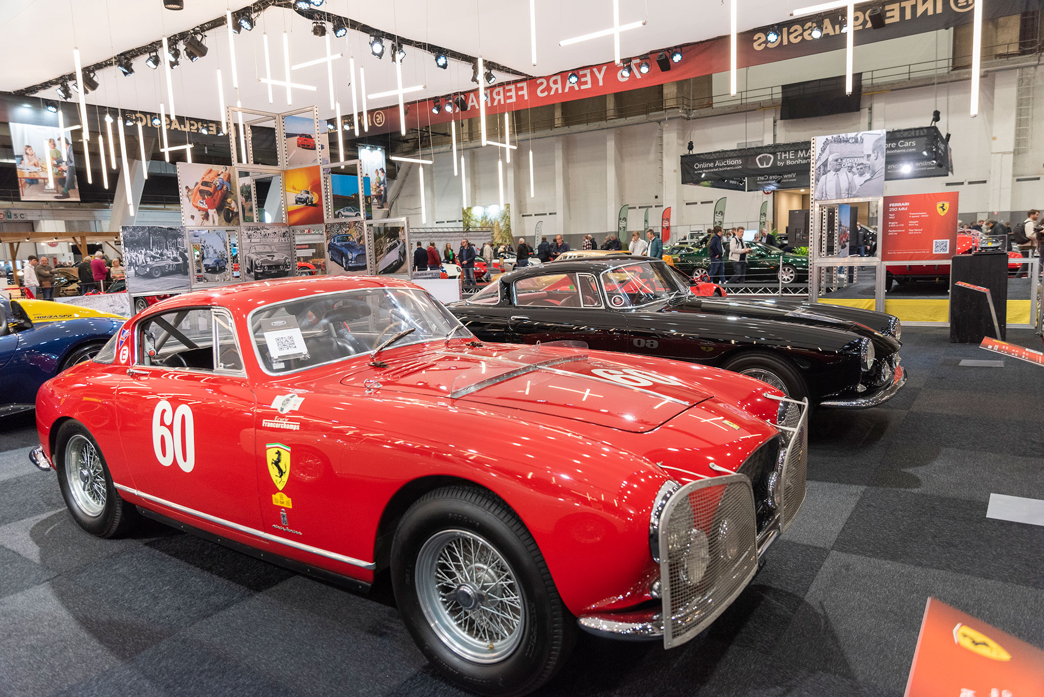 1955 Ferrari 250 GT Europa – 75 ans Ferrari.